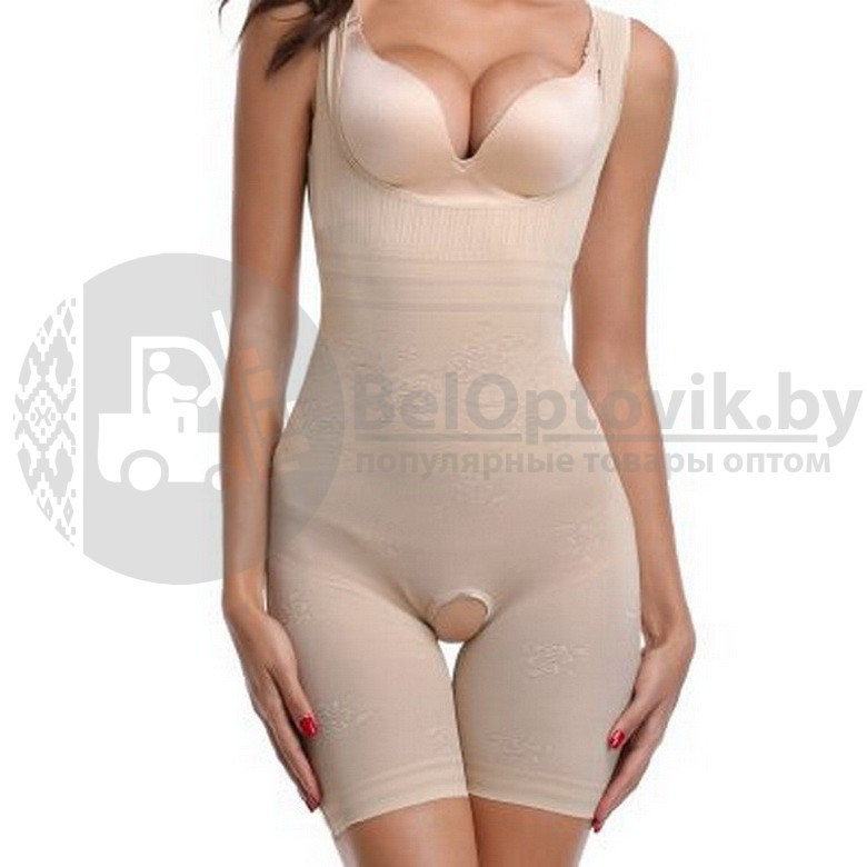 Утягивающее белье Комбидресс Slim Shapewear Черный XXL-XXXL (54-58) - фото 10 - id-p102466061