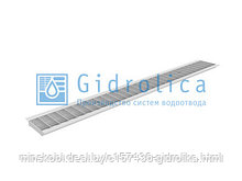 Решетка водоприемная Gidrolica Standart РВ -10.13,6.100 - ячеистая стальная оцинкованная, кл. В125