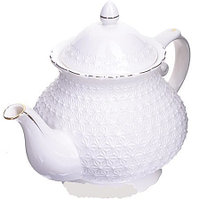 Заварочный чайник белый объем 1 литр арт. LR 28501