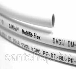 Труба из металлопласта SANHA Multifit-Flex 26х3,0 PERT /ALU / PEHD