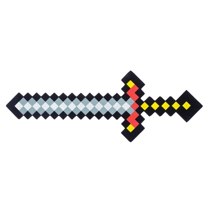Цветной меч Minecraft 35 см. - фото 1 - id-p102494335