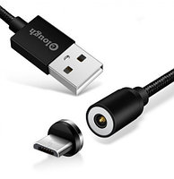 Кабель магнитный Type-C USB X-cable Led 1 м Black (для зарядки)