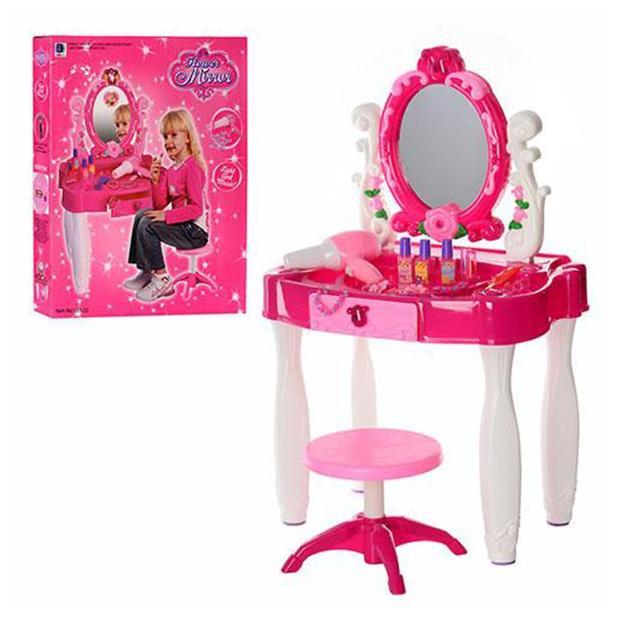 Игровой набор трюмо "Цветочное зеркало" со стульчиком 661-22 (свет, звук) - фото 1 - id-p102530221
