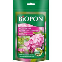 Удобрение для окрашивания гортензий Биопон Biopon Красная и розовая гортензия 200 гр