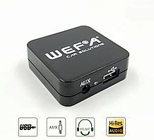 Wefa WF-605 USB, AUX адаптер (MP3, FLAC)