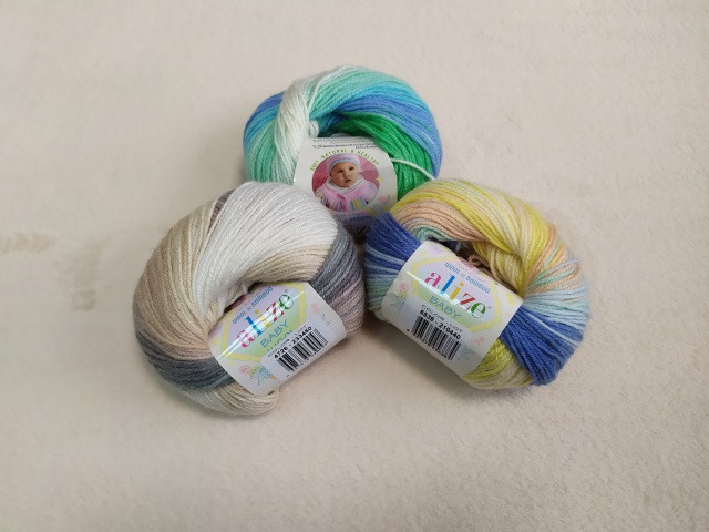 Пряжа Alize Baby Wool Batik (Ализе Беби Вул Батик) в Минске от компании ...