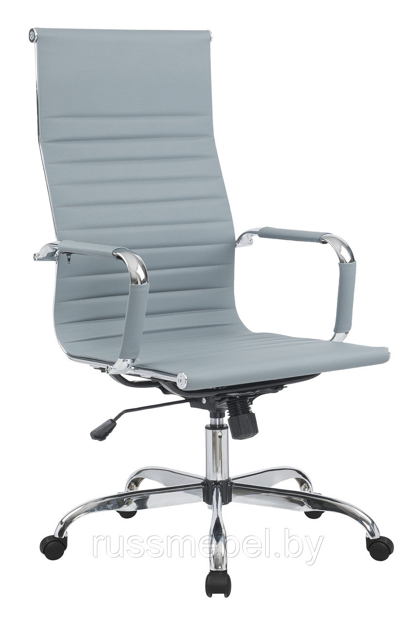 Кресло руководителя TopChairs City серый