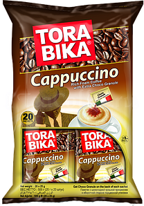 Капучино ToraBika с шоколадной крошкой 25 гр * 20 шт