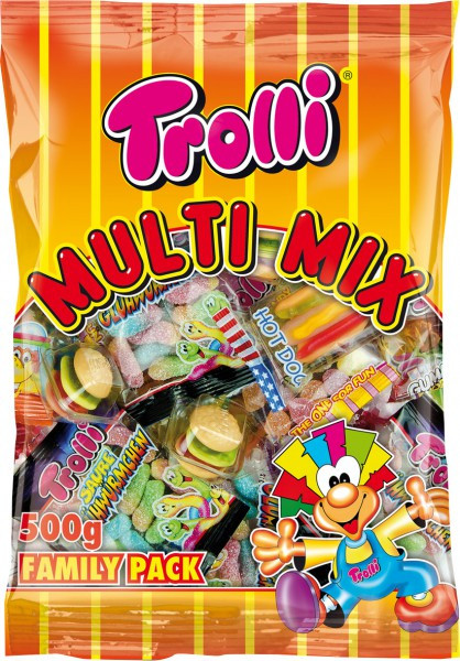 Жевательные Конфеты Trolli Multi Mix (500 г) - фото 1 - id-p102559888