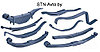 Лист рессоры передней №1 МАЗ-4380 4380-2902055 с шарниром Н/О L=1800 мм, фото 2