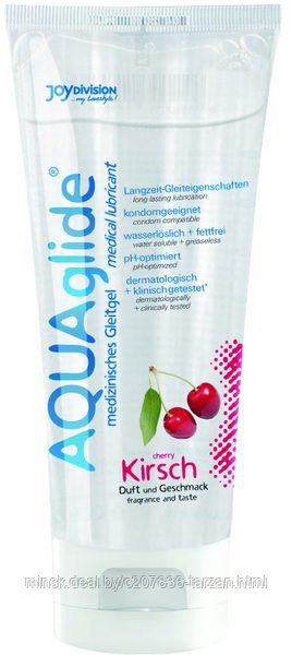 Гель  AQUAglide cherry, 100 ml