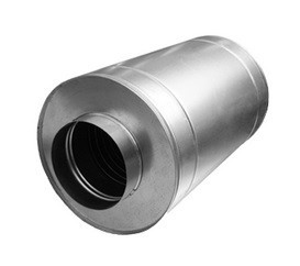 Шумоглушитель ГКР 100/900 для круглых воздуховодов - фото 3 - id-p5409022