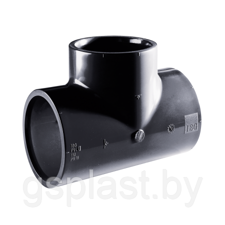 Тройник клеевой 90° d10 IBG PVC-U (ПВХ) PRAHER PLASTICS