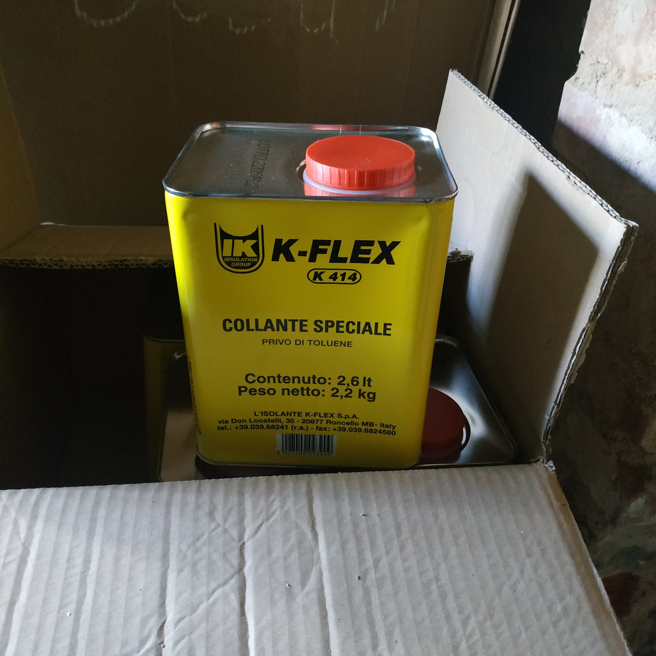 Клей для теплоизоляции K-FLEX 2,6 (Италия)