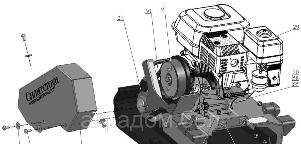 Виброплита VS-245E10 - фото 7 - id-p98318831