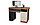 Стол письменный однотумбовый Меркурий венге/вудлайн кремовый, фото 4