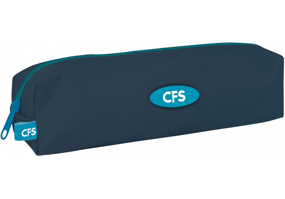 Пенал мягкий CFS Classic Grey-Blue (Цена с НДС)