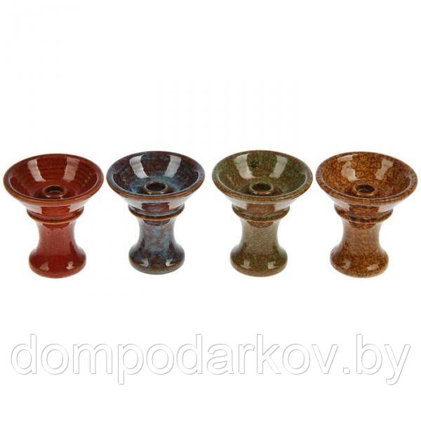 Чаша для кальяна керамическая «Фанел. Кубок», 8 × 8.5 см, микс - фото 2 - id-p102589259