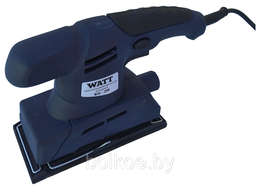 Плоскошлифовальная машина WATT WSS-280 (280 Вт, шлифовальная бумага 90х230 мм.) - фото 1 - id-p102600526