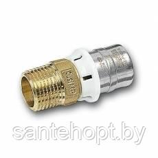 Пресс-муфта Sanha 16x3/4" нар.резьба