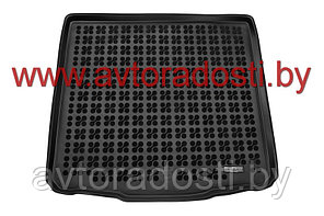 Коврик в багажник для Volkswagen Golf 7 (2012-2019) универсал / Seat Leon ST (2014-) нижний