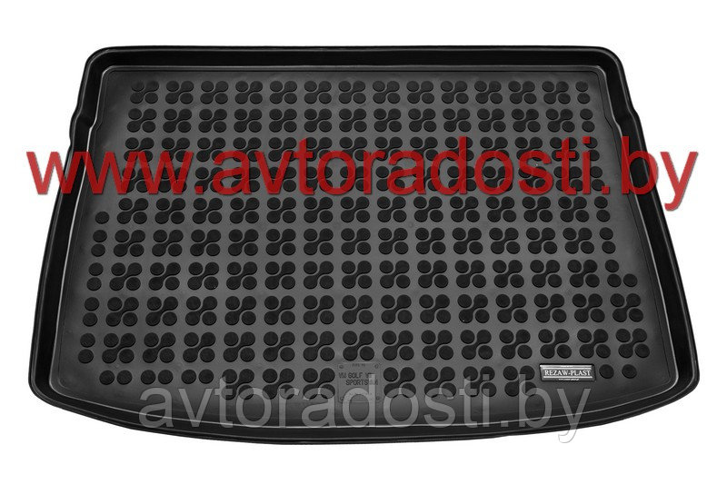 Коврик в багажник Volkswagen Golf 7 Sportsvan (2014-2020) верхний уровень / Фольксваген [231868] (Rezaw Plast)