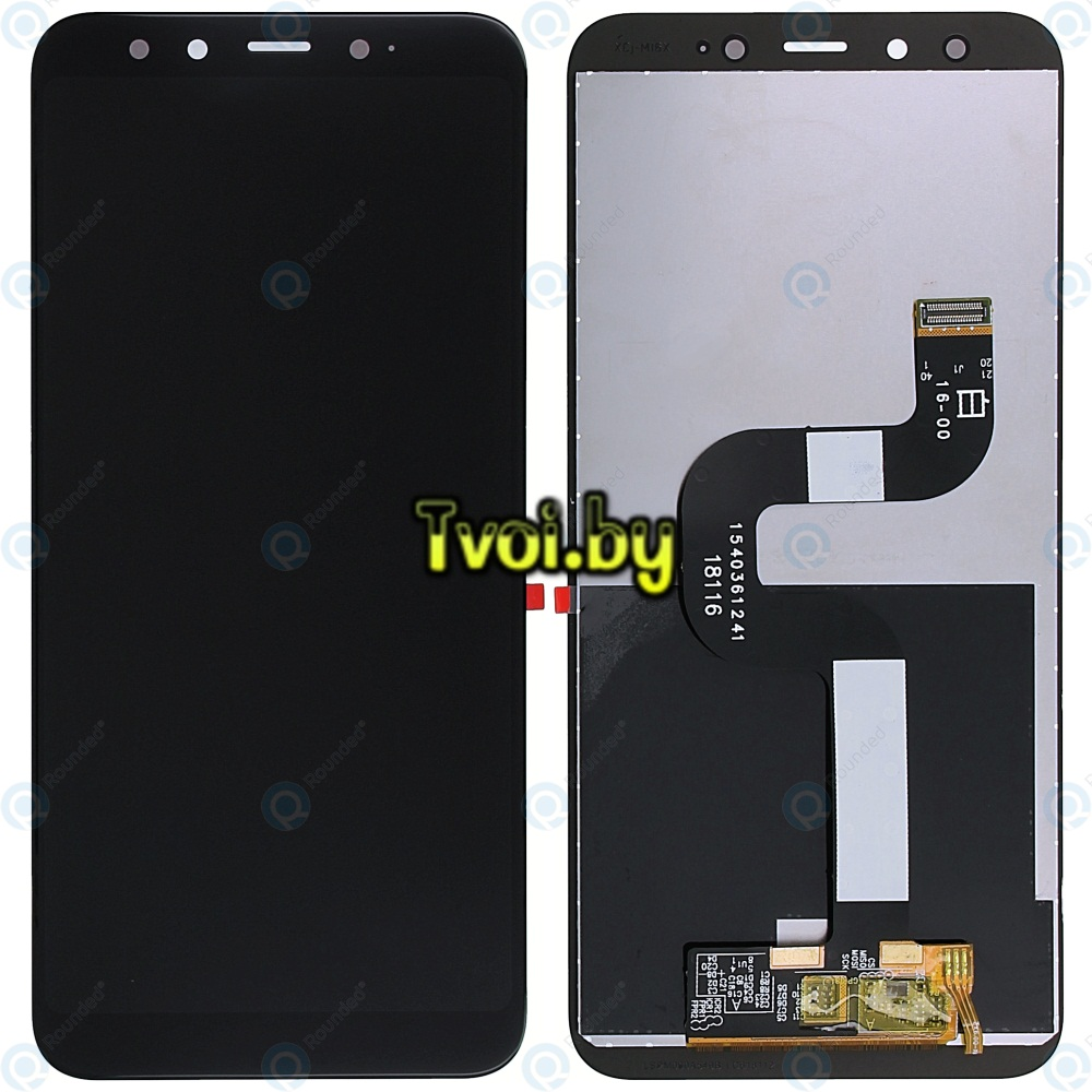 Дисплей (экран) для Xiaomi Mi A2 c тачскрином (black)