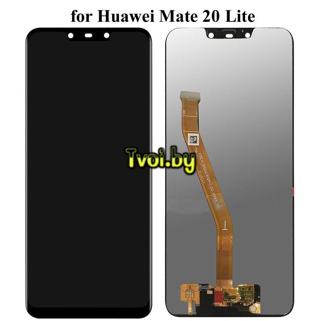 Дисплей (экран) Huawei Mate 20 lite (SNE-LX1) c тачскрином (Black) - фото 1 - id-p95603131