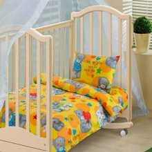 Комплект постельного белья детский в кроватку Топтыжка