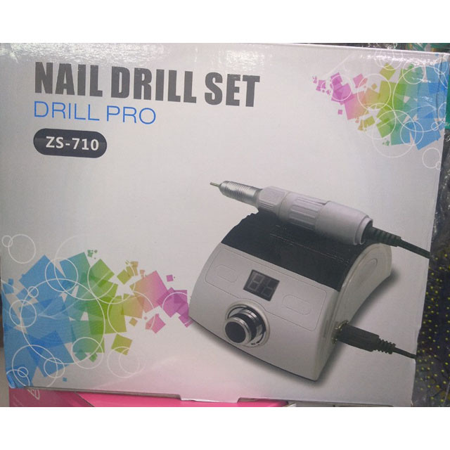 Аппарат для маникюра и педикюра Nail Drill Set ZS-710 30000 35Вт - фото 10 - id-p102630447