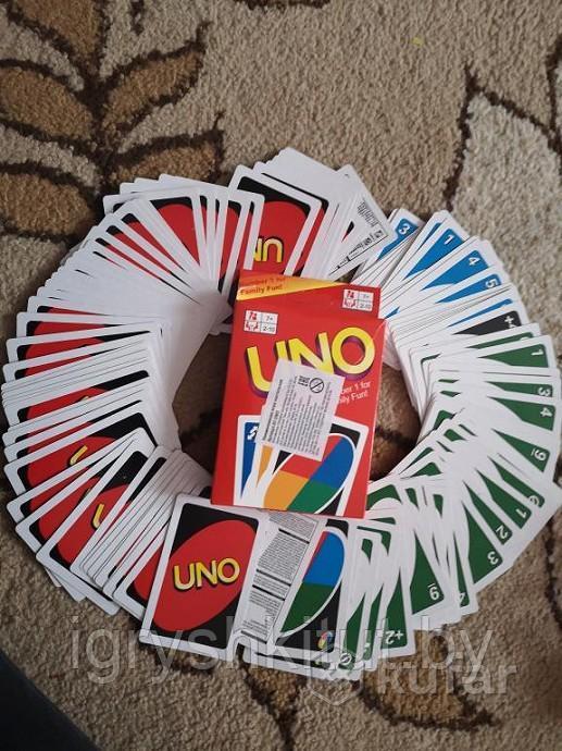 Игра настольная карты " УНО " - фото 5 - id-p102630699