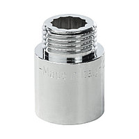 Удлинитель латунный 1/2" 25 мм хромированный General Fittings