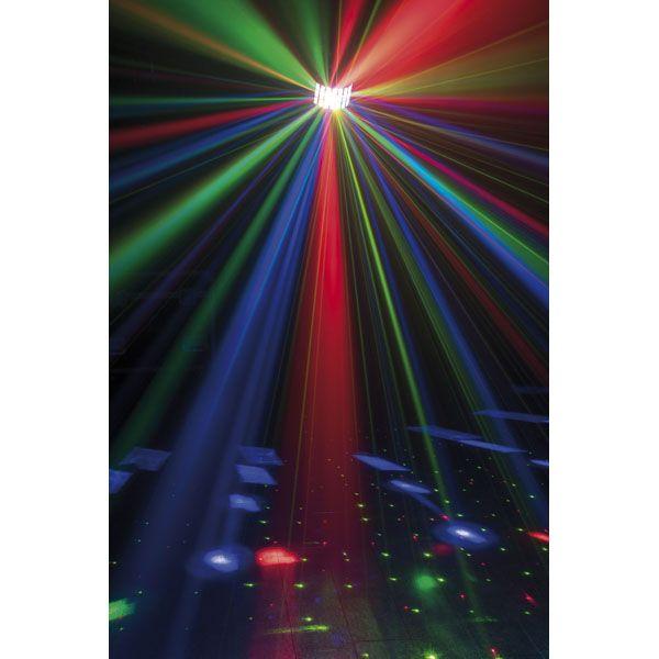 Световой эффект дерби с RGBW LED, лазерами, стробоскопами Showtec Energetic - фото 4 - id-p102668965