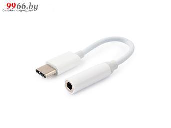 Аксессуар Gembird Cablexpert USB Type-C - Jack3.5/F CCA-UC3.5F-01-W