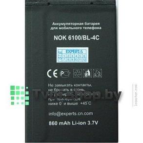 Аккумулятор для Nokia 6131 BL-4C (860 mAh), Experts, фото 2