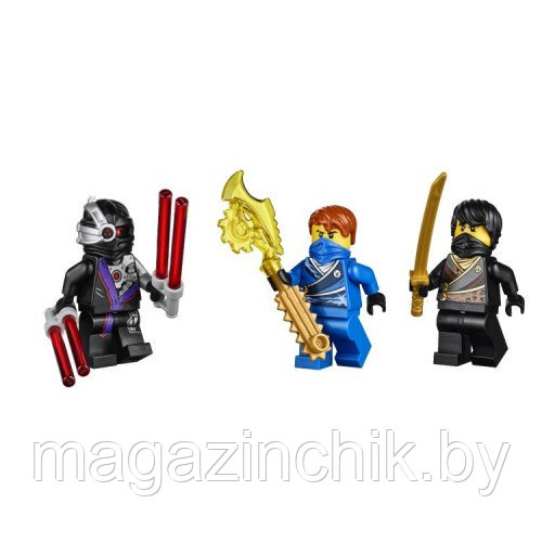 Конструктор Ниндзяго NINJAGO 10222 Внедорожник Молния и робот Земли, 333 дет, аналог Лего Ниндзя го 70723 - фото 2 - id-p5432686