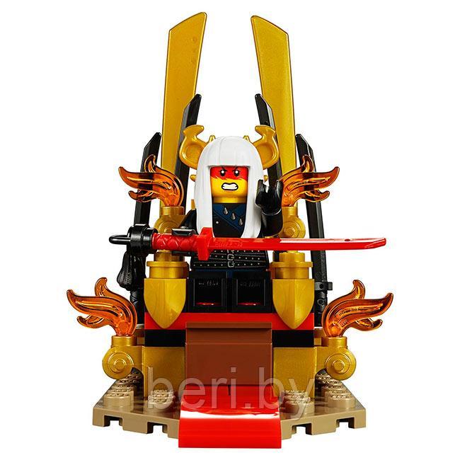 10935 Конструктор Bela Ninja "Решающая битва в тронном зале 251 дет, аналог Lego Ninjago (Лего Ниндзяго) 70651 - фото 4 - id-p102697657