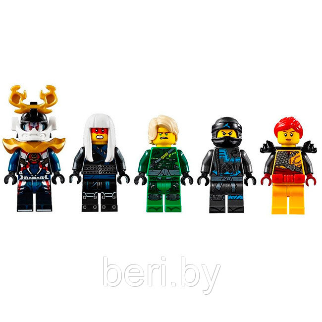 10935 Конструктор Bela Ninja "Решающая битва в тронном зале 251 дет, аналог Lego Ninjago (Лего Ниндзяго) 70651 - фото 2 - id-p102697657