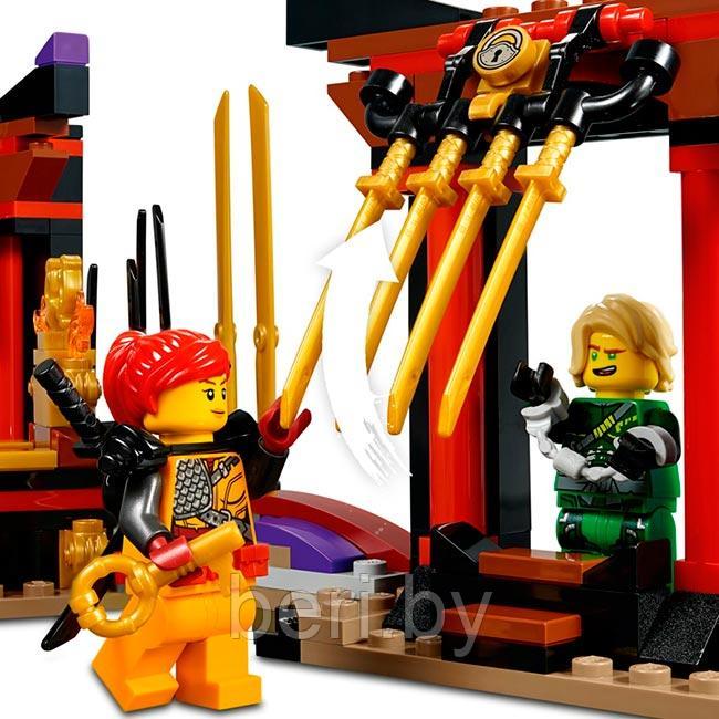 10935 Конструктор Bela Ninja "Решающая битва в тронном зале 251 дет, аналог Lego Ninjago (Лего Ниндзяго) 70651 - фото 5 - id-p102697657