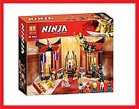 10935 Конструктор Bela Ninja "Решающая битва в тронном зале 251 дет, аналог Lego Ninjago (Лего Ниндзяго) 70651