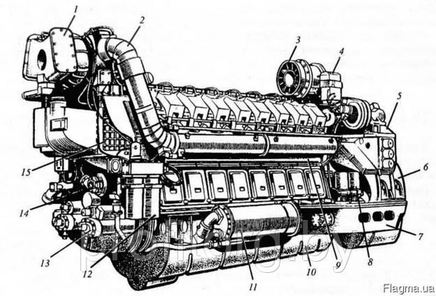 Запчасти для дизеля Д49