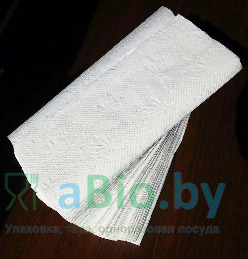 Полотенца бумажные V (ZZ), 250л, для диспенсеров, плотные (35 гр/м), белые, не сыпятся, 250 листов в пачке.