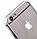 Металлический бампер для iPhone 6/6S iBacks Essence Aluminium Bumper, цвет silver+gold, фото 2