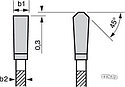 Диск пильный по алюминию 254 х 30 мм 80 зуб ECO ALUMINIUM BOSCH 2608644391, фото 3