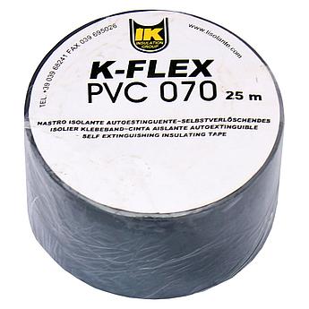 Лента пвх самоклеящаяся Лента K-FLEX 050-025 PVC AT 070 black