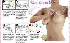 Пластырь для подтяжки груди Mymi Wonder Patch Breast.Невидимый бюстгалтер.