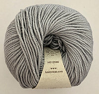 Пряжа для вязания спицами или крючком ROWAN Cotton Glace Dawn Grey 831