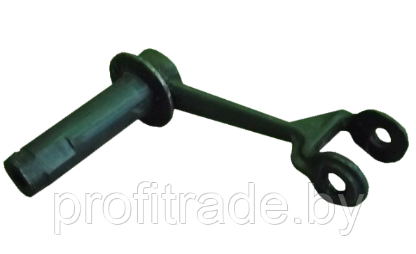 Рычаг наружный промежуточной опоры амортизатора ленивца Газ-71 левый в сборе 71-2915721