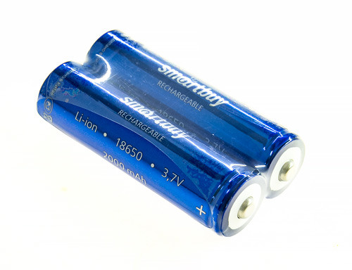 Аккумулятор Smartbuy LI18650-2000 mAh (50/400) (SBBR-18650-2S2000) - фото 1 - id-p102722900