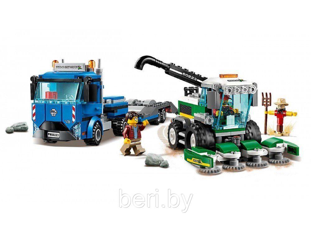 11223 Конструктор Lepin City "Транспортировщик для комбайнов" 401 деталь, аналог Lego City (Лего Сити) 60223 - фото 3 - id-p102724556